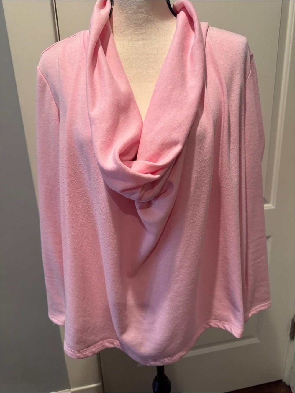 Champion Women's Pink Cowl Neck Sweatshirt